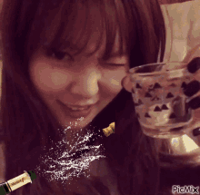 Hyuna Hyuna Party GIF - Hyuna Hyuna Party Drink GIFs