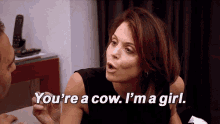 Cow Girl GIF - Cow Girl Insult GIFs