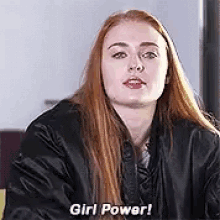 Sophie Turner Girl Power GIF - Sophie Turner Girl Power GIFs