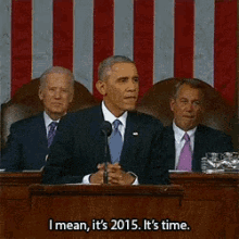 Asking For A Later Curfew Like GIF - Barack Obama Its2015 Its Time GIFs