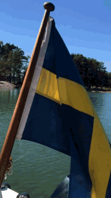 Flag Swedish GIF - Flag Swedish Summer GIFs