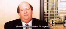 Patience Kevin GIF - Patience Kevin The Office GIFs