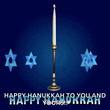 Happy Hanukkah Menorah GIF - Happy Hanukkah Menorah Hanukkah GIFs