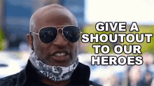 give a shoutout to our heroes alex boye shoutout to them theyre the real heroes appreciate the heroes