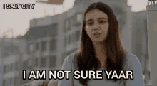 I Am Not Sure Yaar Applause Entertainment GIF - I Am Not Sure Yaar Applause Entertainment Salt City GIFs