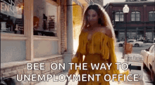 Quarantine And Chill Beyonce GIF - Quarantine And Chill Beyonce Bee On The Way To Unemployment Office GIFs