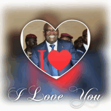 Laurent Gbagbo I Love You GIF