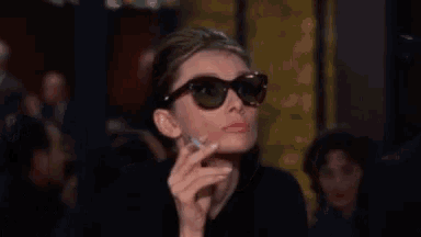 Audrey Hepburn What GIF - Audrey Hepburn What Glasses - Discover & Share  GIFs