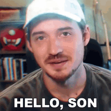 Hello Son Aaron Brown GIF - Hello Son Aaron Brown Bionicpig GIFs