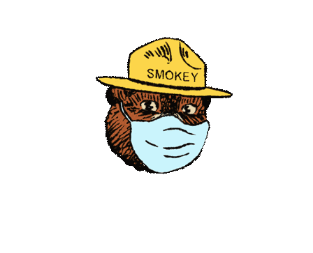 Smokey Smokey Bear Sticker - Smokey Smokey Bear Only You Stickers