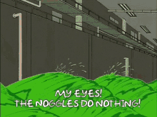 Simpsons Radioactive Man GIF - Simpsons Radioactive Man The Goggles Do Nothing GIFs