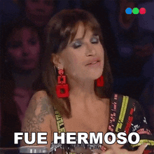Fue Hermoso Flor Peña GIF - Fue Hermoso Flor Peña Got Talent Argentina GIFs