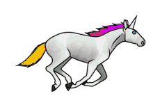 Unicorn Rainbow GIF - Unicorn Rainbow Running GIFs
