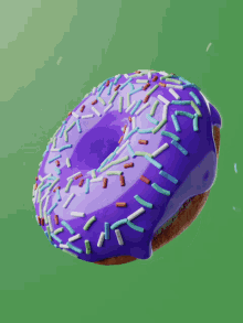 Purple Donut GIF - Purple Donut GIFs