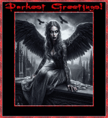 Dark Greetings Goth GIF - Dark Greetings Goth Dark GIFs