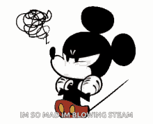 Mickey Mouse Angry GIF