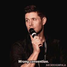 Jensen Ackles Wrong GIF - Jensen Ackles Wrong Wrong Convention GIFs