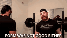 Form Was Not Good Either Stephen Farrelly GIF - Form Was Not Good Either Stephen Farrelly Celtic Warrior Workouts GIFs