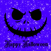 Happy Halloween Purple GIF - Happy Halloween Purple Pumpkin Face GIFs