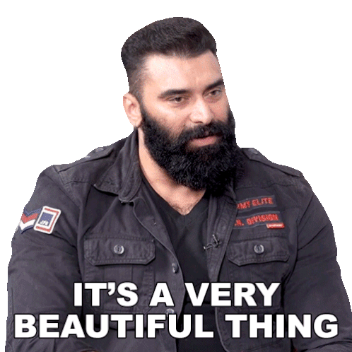 It'S A Very Beautiful Thing Nikitin Dheer Sticker - It'S A Very Beautiful Thing Nikitin Dheer Pinkvilla Stickers