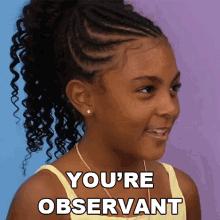 Youre Observant Alexis Mcclure GIF - Youre Observant Alexis Mcclure Mcclure Twins GIFs