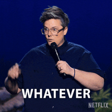 Whatever Hannah Gadsby GIF - Whatever Hannah Gadsby Hannah Gadsby Something Special GIFs