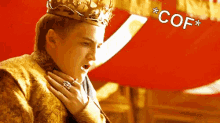Enforcar Engasgar Tossir Engasguei GIF - Joffrey Baratheon Choke Choking GIFs