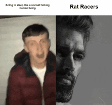 Ratracer Going To Sleep GIF - Ratracer Going To Sleep Giga Chad GIFs