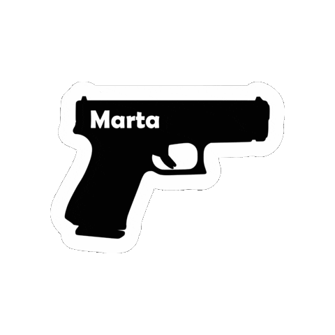Gangkaliny Marta Sticker - Gangkaliny Marta Pistolet Stickers