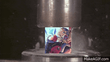 a makeagif.com screenshot of a machine