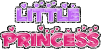 Princess Glitter Sticker