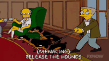 release the hounds the simpsons dogs