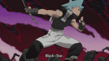 Black Star Tsubaki GIF - Black Star Tsubaki Soul Eater GIFs