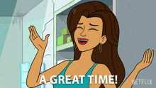 A Great Time Lucy Suwan GIF - A Great Time Lucy Suwan Mulligan GIFs