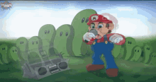 Mario Beatbox GIF - Mario Beatbox Crazy GIFs