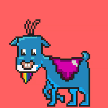 Goat Pixel Art GIF - Goat Pixel Art Pixel GIFs