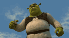 Shrek2 Tap Belly GIF
