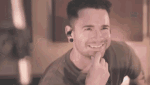 Smiling Oh GIF