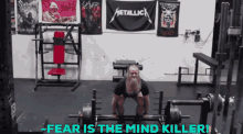 alan thrall training fear is the mindkiller weight lifting