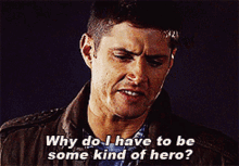 Supernatural Why Do I Have GIF - Supernatural Why Do I Have Some GIFs