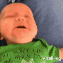 Crying Baby Viralhog GIF