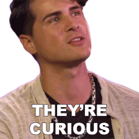 Theyre Curious Anthony Padilla Sticker - Theyre Curious Anthony Padilla They Wanna Know Stickers
