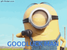 good luck minion despicable me thumbs up
