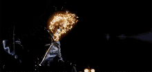 Ghost Rider Flaming Head GIF - Ghost Rider Flaming Head Hi There GIFs