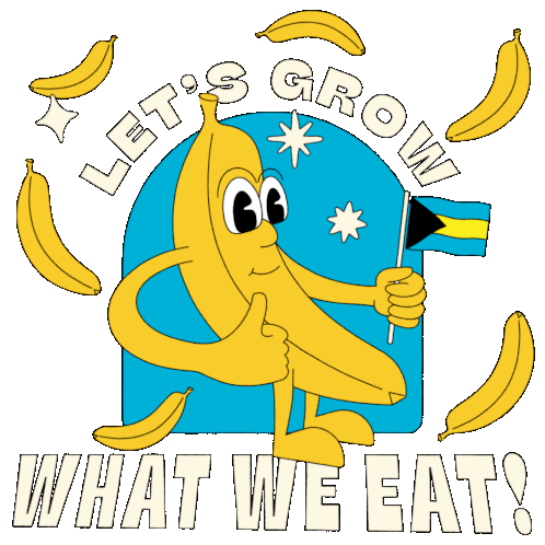 Let'S Grow What We Eat Bahamas Forward Sticker - Let'S Grow What We Eat Bahamas Forward Driveagency Stickers