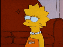 The Simpsons Lisa Simpson GIF - The Simpsons Lisa Simpson Meh GIFs