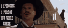 Doc Holliday Tombstone GIF - Doc Holliday Tombstone Dismissed GIFs