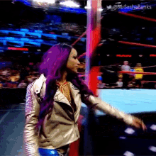 Sasha Banks Jump Over GIF - Sasha Banks Jump Over Wrestling GIFs