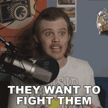 They Want To Fight Them Billiam GIF - They Want To Fight Them Billiam They Want To Have A Brawl With Them GIFs