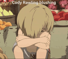 Cody Rawling Blushing GIF - Cody Rawling Blushing To Your Eternity GIFs